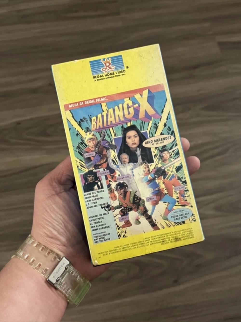 Extremely Rare Vintage Batang-X VHS Tape (Philippines)